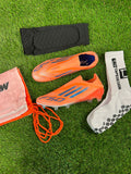 Pack élite 2026 : Adidas F50 +chaussettes grip +sac + livraison gratuite